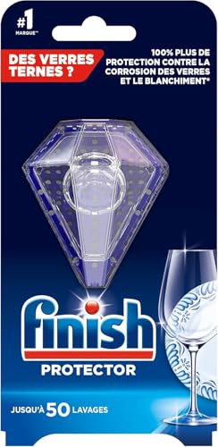 Finish Protector Protection Des Verres Et De La Vaisselle Produit Lave Vaisselle Complement Pastille Lave Vaisselle Lot de 4 - vue 5