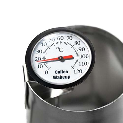 Coffee Temperature Gauge, Instant Read Thermometer, Beverage Temperature Meter, Food Thermometer with Clip, Milk Foam Temperatur
