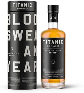 Titanic Distillers Premium Irish Whiskey, 700 ml, 40% Alkoholgehalt, Flüssig, Eiche gereift