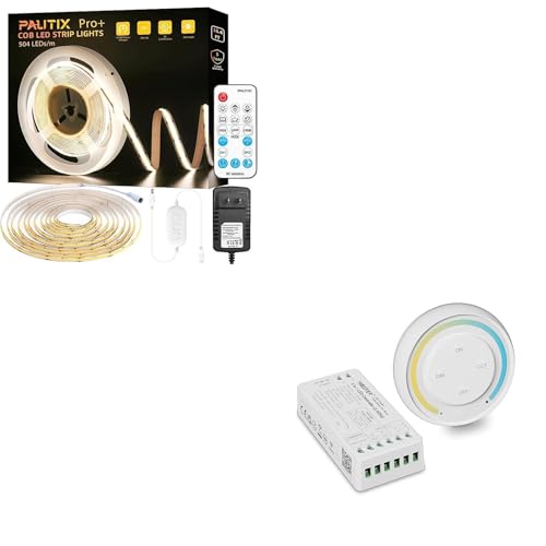 Tira Led PAUTIX COB 16.4ft 4000K Luz Blanca Regulable miniatura 1