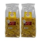 Schmids No 1 | 2x Bandnudeln 'ganz breite' (18mm) 500g | vorzüglich im Geschmack und herzhaft im Biss