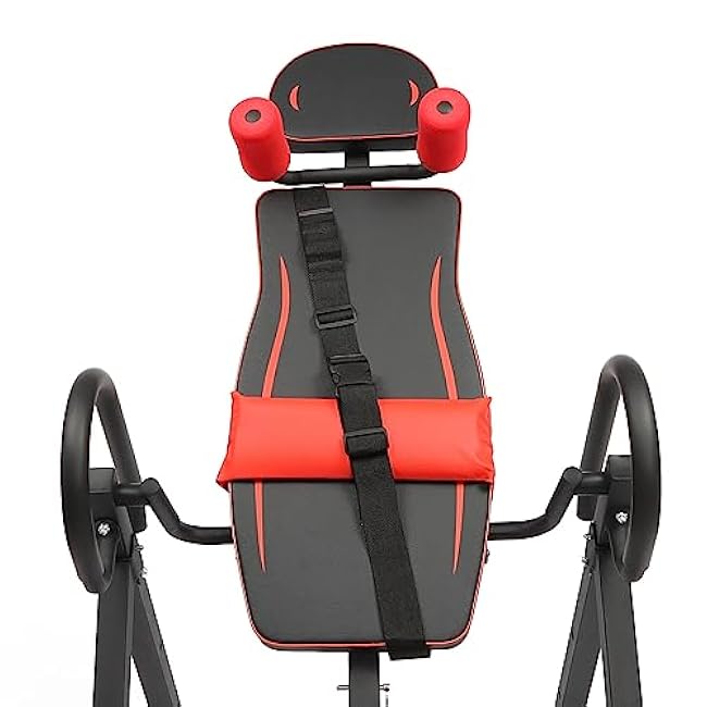 Foldable Inversion Table,Inversion Tables for Back Pain,Back Pain Relief Kit,Strength Training Inversion Equipment, 330.7Lbs Weight Capacity