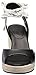 KARL LAGERFELD Paris Women's Shoes Wedge Sandal,Black,8