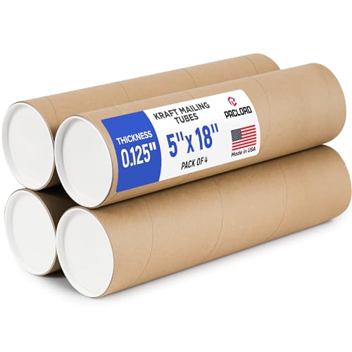 Tube d'expédition en papier kraft pour ranger vos posters de collection sans les plier