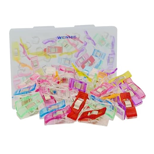Sewing Clips for Fabric and Quilting 40 PCS,WENICE Embroidery Clips of Sewing Products for Sewing Supplies and Accessories
