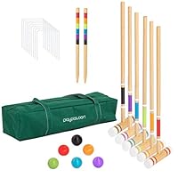 Algopix Similar Product 5 - Lawn Croquet Set for Kids  Families 