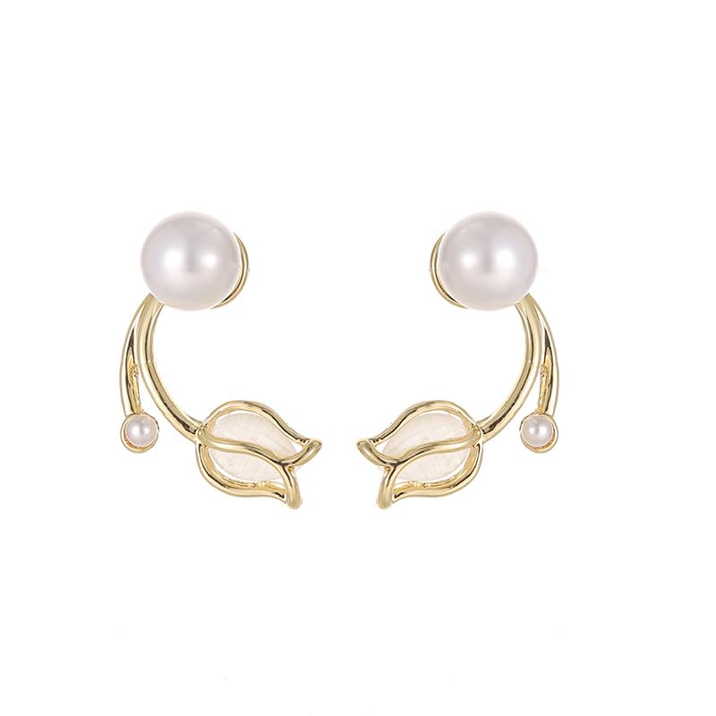 YouBella Fashion Jewellery Celebrity Inspired Stylish Pearl and Floral Earings Earrings for Women and Girls (Style 1) (B0D4K3MC4L) Amazon Price History, Amazon Price Tracker