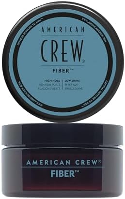 AMERICAN CREW – Classic Fiber, 85 g, Haarwachs für Männer, Haarprodukt mit starkem Halt, Stylingprodukt für viel Textur & mattes Finish, zur täglichen Anwendung
