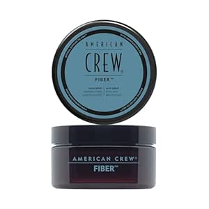 AMERICAN CREW – Classic Fiber, 85 g, Haarwachs für Männer, Haarprodukt mit starkem Halt, Stylingprodukt für viel Textur & mattes Finish, zur täglichen Anwendung