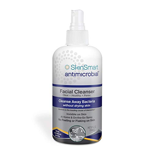 SkinSmart Facial Cleanser for Acne, Targets Bacteria for Active Teenage Athletes Post Workout