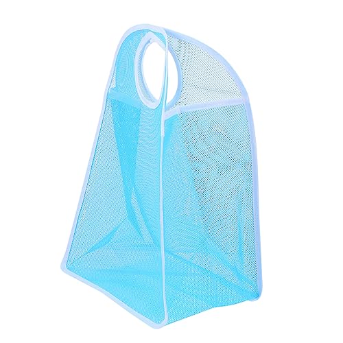 Yardwe 2Pcs Beach Organizer Mesh Bag Collapsible Tote for Storing Beach Shells and Accessories Compact Easy to Store Handbags Luggage