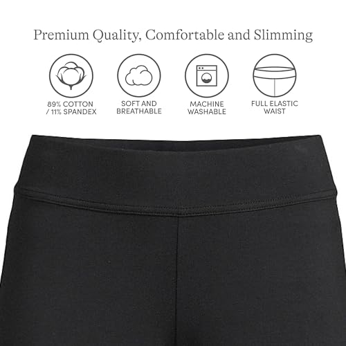 Lands' End Starfish Mid Rise Straight Leg Pants3