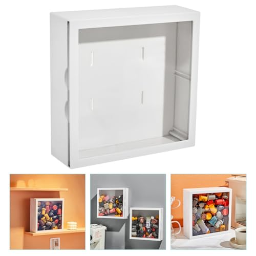 Rangement domestique COHEALI avec vitrines murales transparentes ABS - 7