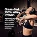 Muscletech Grass-Fed Whey Protein Powder (Deluxe Vanilla, 1.8 lb) - Smoothie & Milkshake Mix Supports Muscle Gain & Recovery - 20g Protein - Non-GMO & Gluten-Free