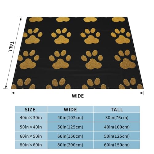 Couverture micro polaire dorée ultra douce pour lit et canapé - 4