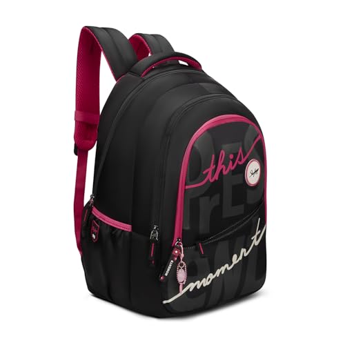 Image of Skybags Glow 37L Casual Backpack for Girls with 3 Compartments & Adjustable Shoulder Strap | Quick Access Front Pocket | Side Pockets | Air Mesh Back Panel | Perfect for School & Travel