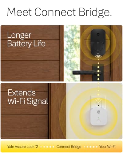 Image of Yale Assure Lock 2 Touch Deadbolt, Black Suede Keyed Smart Entry Door Lock with Wi-Fi Connected Touchscreen Keypad and Fingerprint Scanner for Vacation Rental Hosts, YRD420-F-CB1-BSP