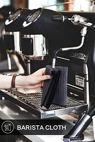 KinHwa Dish Cloths for Washing Dishes Kitchen Towels Microfiber Dish Towels for Kitchen Dish Towels Absorbent 8inch x 8inch 6 Pack (Gray, 12in x 12in 6 PC)