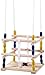 Produktbild Happy People 73210 - Gitterschaukel Kleinkind Wetterfest max. 40 kg Babyschaukel Schaukelsitz Outdoor Kinder Baby aus Holz
