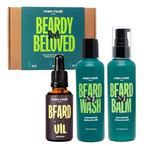Men Rock Beardy Beloved Awakening Essential Beard Kit - Sicilian ...