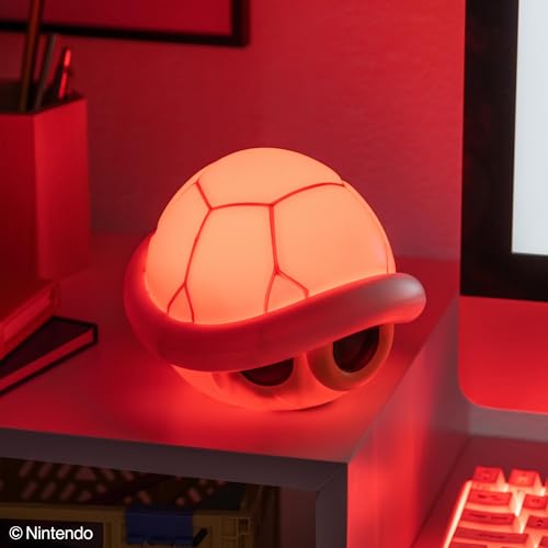Paladone Super Mario Rote Schale Licht mit Sound - Offiziell lizenziertes Nintendo-Merchandise, Gaming-Home-Deko, Spielzimmerlicht – Ansicht 4