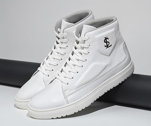 Image of LOUIS STITCH All Day Wear Lace-Up for Men | Comfortable Sneaker | LSP-SNK-AVI-High Ankle Lace-Up