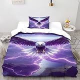 trueno extra bold font Diseño de cremallera: la cremallera oculta cosida hace que sea fácil poner y quitar la ropa de cama rápidamente. La funda de almohada es como sobre, sin cremallera o botones. 4 cintas en las esquinas ocultas evitan que el edredón se deslice.