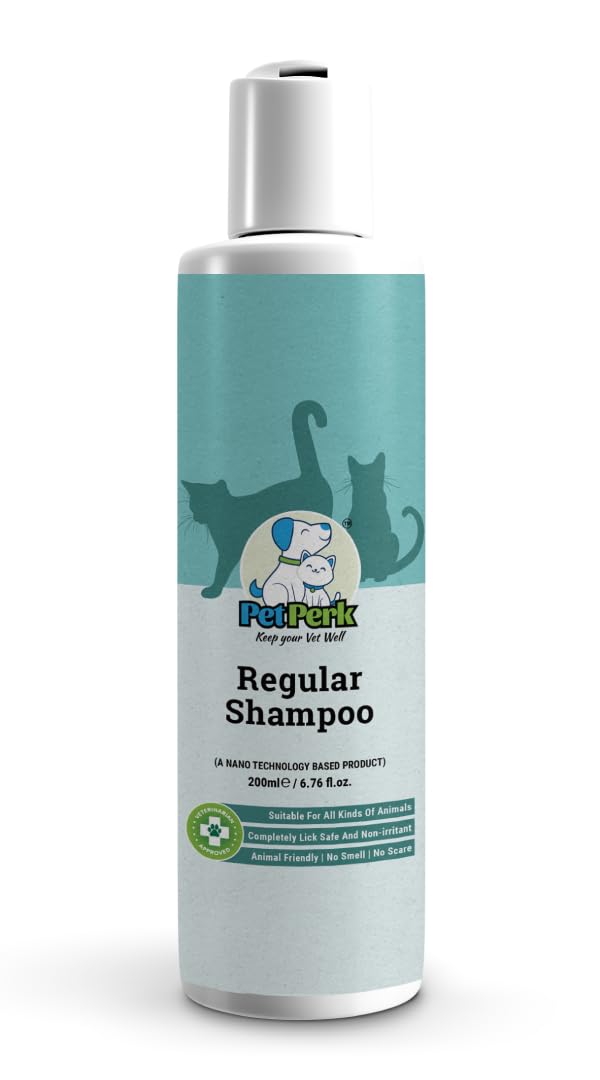 PET PERK Petperk Neem And Aloevera Shampoo For Cats Advanced Nanotechnology Based Formulation Gentle Cleaning And Freshness Suitable For All Cat Breeds Cats (200 Milliliter, 1 Bottle) (B0CGDDW1VH) Amazon Price History, Amazon Price Tracker