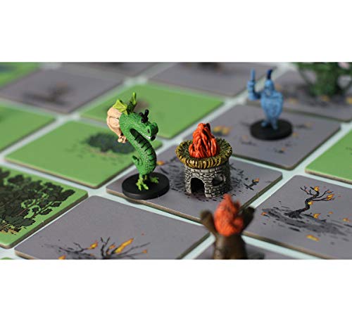 Trogdor!! The Board Game juego cooperativo 2-6 jugadores miniatura 2