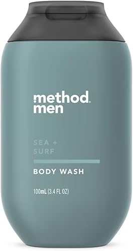 Method Body Wash, Sea + Surf, Paraben and Phthalate Free, Biodegradable Formula,