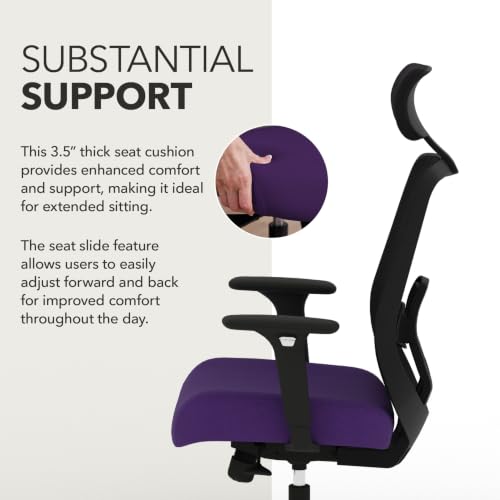 Image of HON Altern Ergonomic Office Chair, Office Desk Computer Chair, Iris