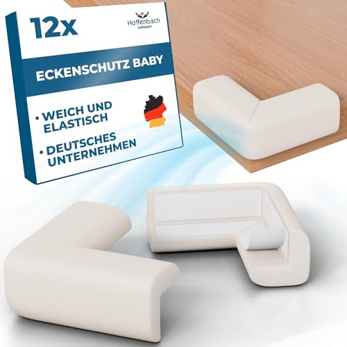 Hoffenbach 12x Eckenschutz Kantenschutz Baby – Selbstklebender...
