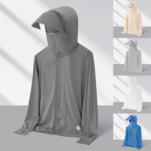 Sweat à capuche performance UPF 50+ homme veste de protection UV - 5