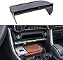 TOPINSTALL 19-23 Center Console Organizer Compatible with Toyota Rav4 2019-2023 Accessories, Black Insert Secondary Storage Box ABS Material Divider Phone Holder