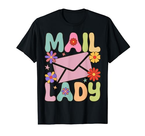 Mail Lady Postal Service Female Postal Worker T-Shirt