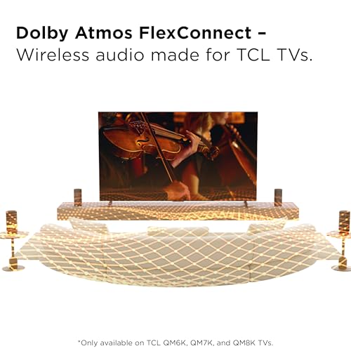 Image of TCL Z100 Wireless Home Theater Speaker with Dolby Atmos FlexConnect Technology with Bluetooth Music Streaming, 170W Output Power, Smart Calibration (Pack of 3)