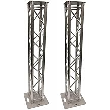 2 DJ Lighting Aluminum Truss Light Weight Dual 6.56 ft Totem System Moving Head
