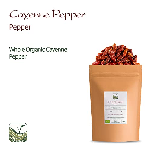 Cayenne Pepper Whole Organic Spice - Spicy Hot - Dried Red Cayenna Peppers - Red Cayene - Cayena - Cheyenne Peppers Cayan Pepper Cyenne Pepper Cayanne Caynee Pepper Red Cayenne Hot Cayenne Pepper - Image 4