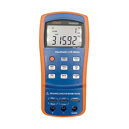 TH2822D Handheld LCR Meter 100Hz, 120Hz,1kHz,10kHz with DCR Function