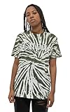 Lavable a máquina Tupac Camiseta 2PAC Gothic Logo Oficial Unisex Tinte Lavado Verde, verde, M