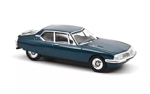 OPO 10 - Voiture Miniature Compatible avec Citroën SM 1970 échelle 1:64 3 inches 7,5cm Norev - Green 019922