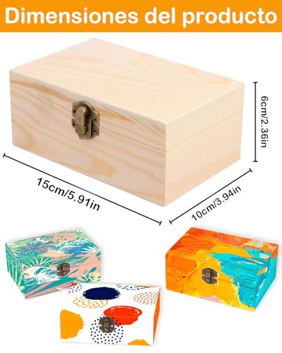 La mejor comparación de Cajas de madera - los más vendidos. 26 Imagen adicional