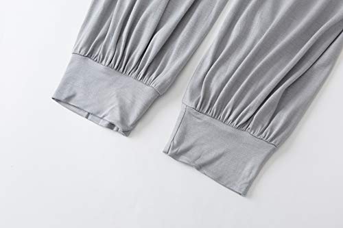 Avacostume Womens Modal Cotton Soft Yoga Sports Dance Harem Pants, Xxxl, Lightgrey #TOP5