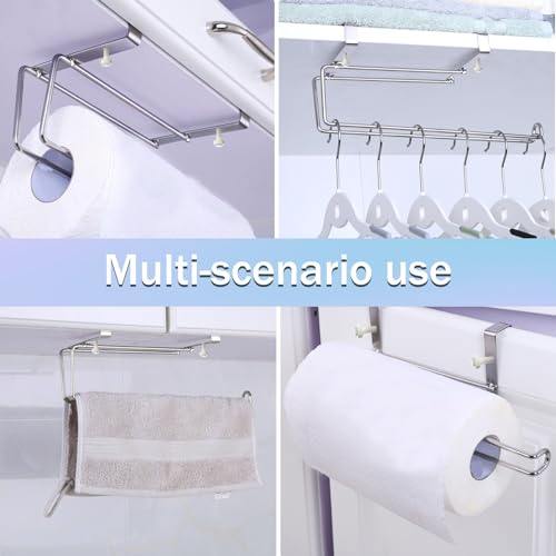 Soporte para toallas de papel debajo del gabinete para cocina familiar 5