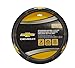 Infinity Stock Chevy Elite Premium Logo Leather Steering Wheel Cover -Car, Truck, SUV & Van Performance Speed Comfort Grip, Universal Size Fit 14.5"-15.5", Auto Interior Accessories