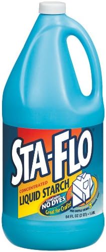 Sta-Flo Liquid Starch, 64 Ounce (Pack of 6)