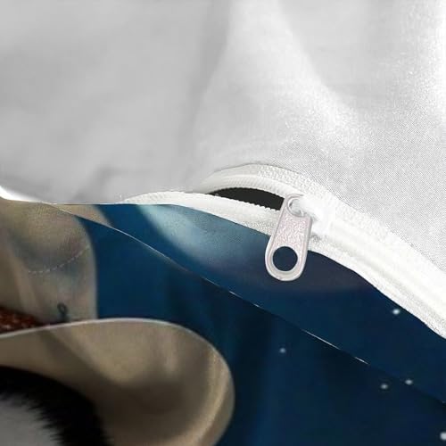 Housse de couette fermeture éclair pingouin pour simplifier le change de lit super king - 5