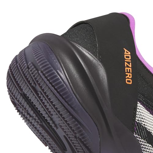 Image of adidas Unisex-Adult Adizero Select 2.0, Black /Purple Burst /Aurora Black, 17