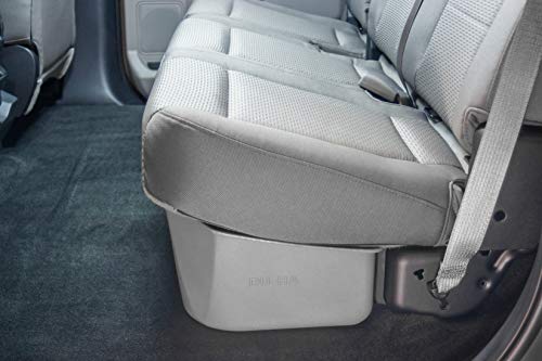 DU-HA Under Seat Storage Fits 17-19 Ford F-250 thru F-550 Super Duty Crew Cab, Black, Part #20210