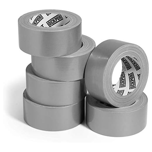 Nouveau : Heavy Duty Argent Duct Tape – 2 Rouleau Multi Lot industriel Beaucoup – 27,4 m X 5,1 cm de large – Grande Bulk Lot de gris Original Plus de résistance, pas de trace, tous les temps. à la main